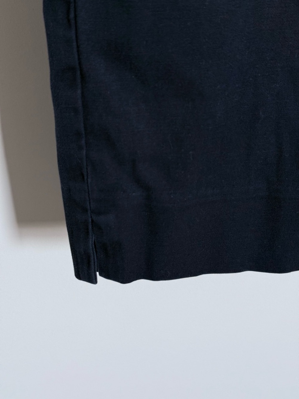 Talbots Navy Blue The Perfect Crop Pants High Rise Straight Leg Ankle Size 16 - Picture 6 of 11